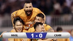 Kết quả HAGL 1–0 CAHN: Thắng ứng viên vô địch, HAGL quay lại nhóm đầu